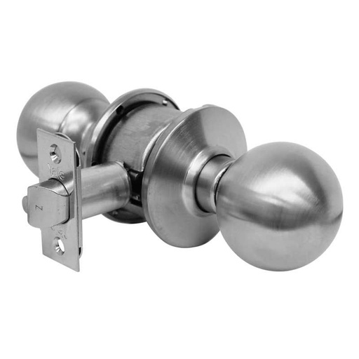 [YABE80PD26] CERRADURA YALE BALL ENTRADA CROMO MATE (MX80049)