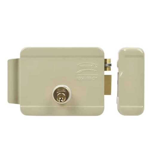 [PHACE321EDCABG] CERRADURA PHILLIPS 321 ELÉCTRICA DOBLE CILINDRO S/BOTÓN DERECHA BEIGE (MX3411)(H)