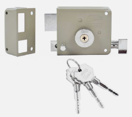 [PHCE720XIFIBG] CERRADURA PHILLIPS X-720 INSTAFÁCIL IZQUIERDA BEIGE TETRA LLAVE SOBREPONER (MX1742)(H)