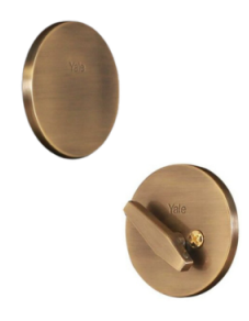 [YACERR89199] CERROJO YALE 509 ESCUDO-MARIPOSA CROMO MATE (MX89199)