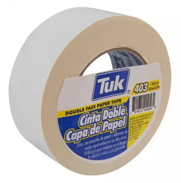 [TKCCDC24X33] CINTA TUK DOBLE CAPA 403 24MM X 33M (420303)