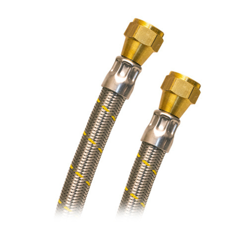 [CX-GUQ48] COFLEX MANGUERA ACERO P/GAS 1/2" FLARE x 1/2" FLARE 48" (AG-Q48)