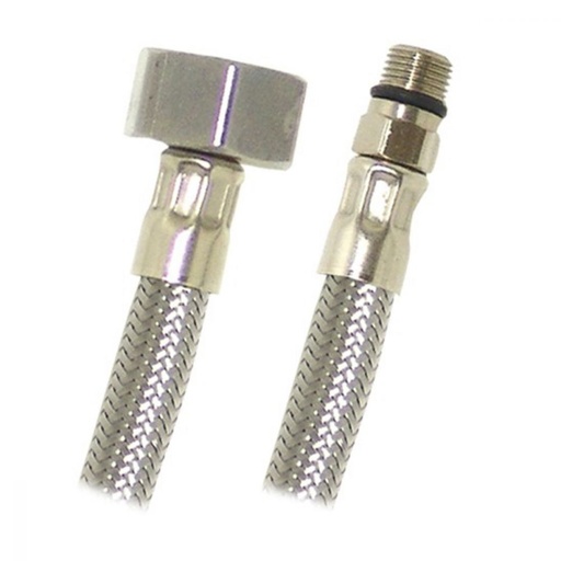 [CX-ML1/240] COFLEX MANGUERA ACERO P/LAVABO 1/2"FIP x M10 40CM (AL-M40)