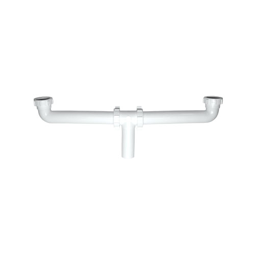 [CX-TPB9005] COFLEX SALIDA CENTRAL P/FREGADERO P/2 TARJAS (P-B9005)