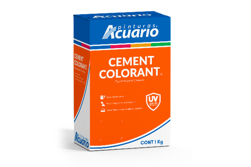 [ARIOCA93610] COLOR P/CEMENTO ACUARIO TURQUESA 1KG (936)(E)