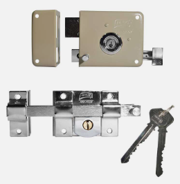 [PH-005] COMBO PHILLIPS 715 LLAVE LARGA IZQUIERDA BEIGE + 800 LIBRE IZQUIERDA CROMO (MX4648) (H)