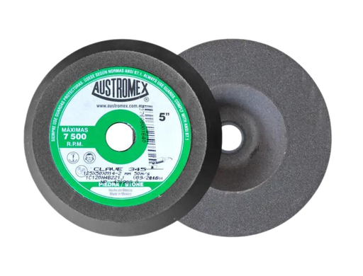 [AU254CDP0345] COPA ABRASIVA AUSTROMEX P/DESBASTE PIEDRA 5" P/BOSCH GRANO 120 (345)(H)