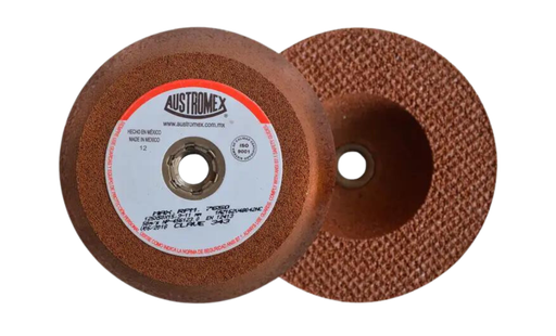 [AU653CAZ343] COPA ABRASIVA AUSTROMEX P/DESBASTE METAL 5" P/B&D (343)