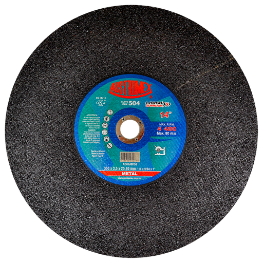[AU109DCM0504SOL] DISCO ESTACIONARIO AUSTROMEX P/CORTE METAL 14" (504)(H)