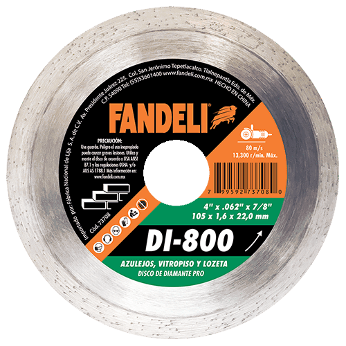 [FADCORT73708] DISCO DIAMANTE FANDELI RIN CONTINUO 4" (73708)(H)