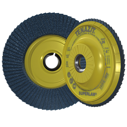 [AU281DSL1746] DISCO LAMINADO AUSTROMEX SUPERLAM 4-1/2" P/B&D GRANO 36 (1746)(H)