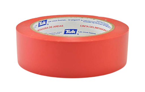 [TKDR76X33] CINTA TUK DELIMITADORA ROJA 76MM x 33M (434005)