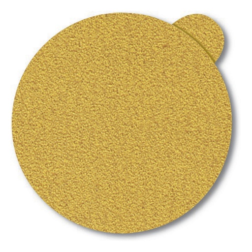 [FADVE080G-60] DISCO C/VELCRO 5" FANDELI E080 CIEGO GRANO 60 AMARILLO (04116)(81677)(H) 