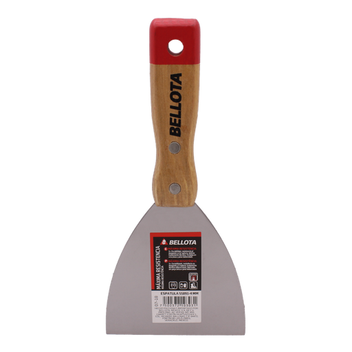 [BEESPRMM5] ESPÁTULA RÍGIDA BELLOTA 5" MANGO MADERA (558915)