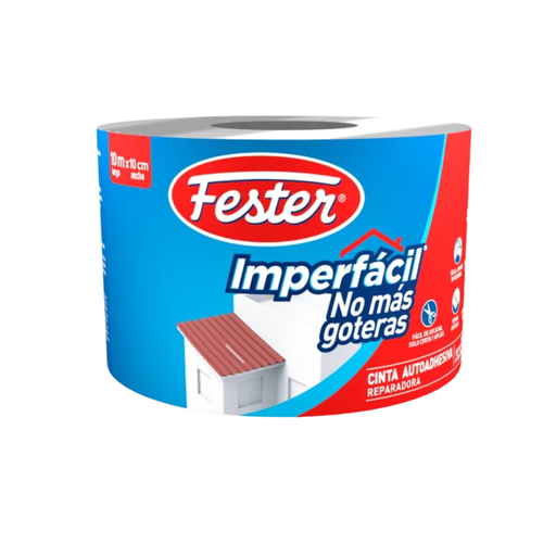 [HEFICNG1010M] FESTER IMPERFÁCIL CINTA NO MÁS GOTERAS 10CM X 10M