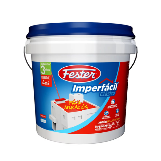 [HEFI3AB04L] FESTER IMPERFÁCIL CLÁSICO 3 AÑOS BLANCO 4LT