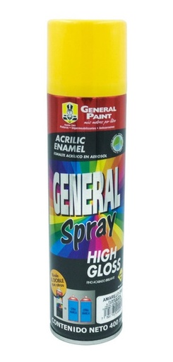 [GP-2305] AEROSOL GENERAL PAINT AMARILLO CANARIO 400ML (A2305)(E)