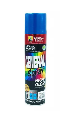 [GP-2351] AEROSOL GENERAL PAINT AZUL METÁLICO 400ML (A2351)(E)
