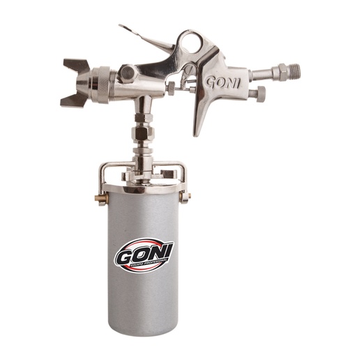 [GOPI301] GONI PISTOLA SUCCIÓN P/RETOQUE C/VASO 200ML BOQUILLA 1.5MM (301)