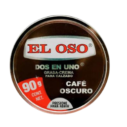 [OSGC3-CO] GRASA CREMA OSO CAFÉ OSCURO 90GR