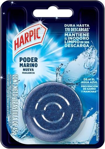 [RBAHPAA] HARPIC PASTILLA AZUL ACUÁTICO (H)