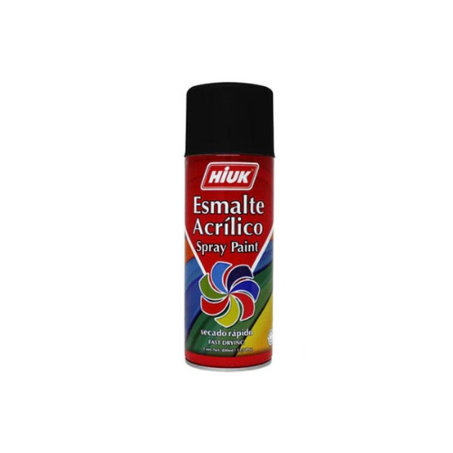 [VEM028] HIUK AEROSOL 028 NEGRO MATE 400ML (E)
