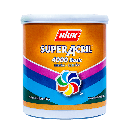 [VEMSS10008083] HIUK SUPERACRIL 4000 SALMÓN 1LT