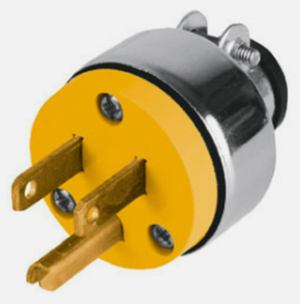 [IGOACL2PTMA] IGOTO CLAVIJA ATERRIZADA C/ABRAZADERA METAL (CL-2PT-MA)(E)