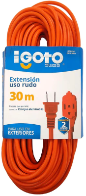 [IGOER13-30NA] IGOTO EXTENSIÓN USO RUDO NARANJA 30M (ER13-30NA)(E)