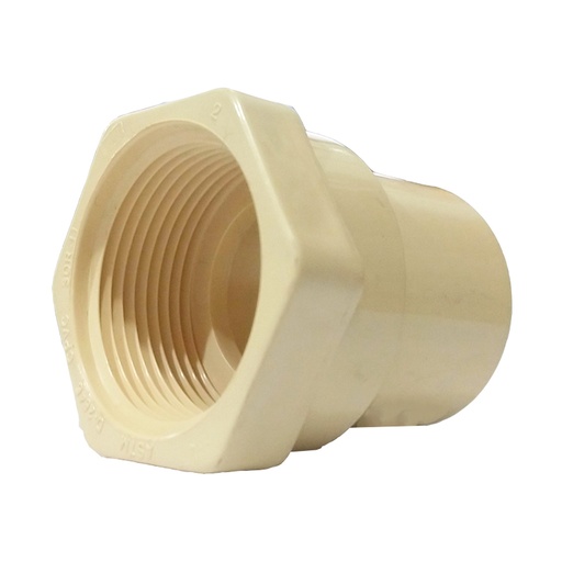 [IU-AD616157] IUSA FLOW ADAPTADOR HEMBRA CPVC 1/2"(13MM) (616157)(H)