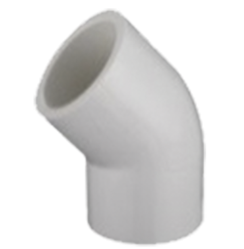 [IU-CA615389] IUSA CODO 45° PVC C-40 1/2" (13MM) (615389)