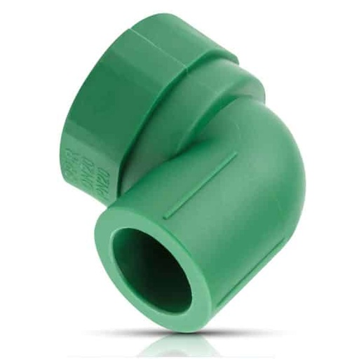 [IU-CA616347] IUSA PLUS CODO 90° HEMBRA PPR 20MM X 1/2" HNPT (616347)(H)