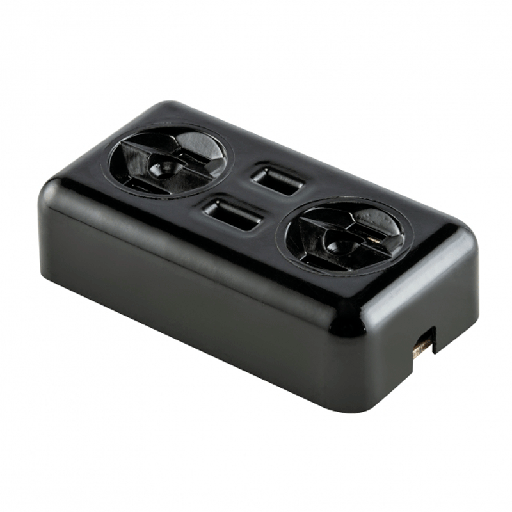 [IUA319] IUSA CONTACTO 319 TRIPLE BAQUELITA POLARIZADO SOBREPONER (310770)(E)