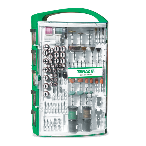 [AU546KHM2992] KIT HERRAMIENTAS AUSTROMEX P/MOTOTOOL C/302 PZS (2992)(H)