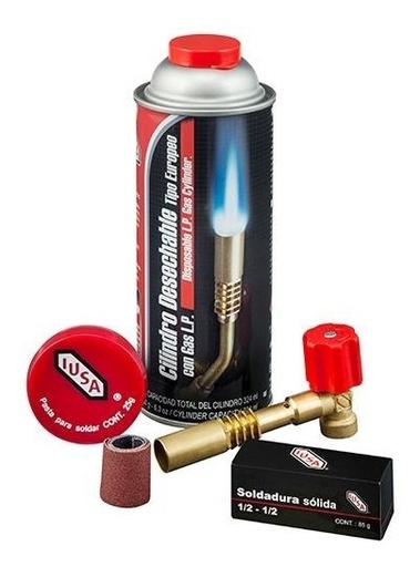 [IU-KT217021] KIT IUSA DE SOLDADURA COMPLETO C/5PZ (217021)