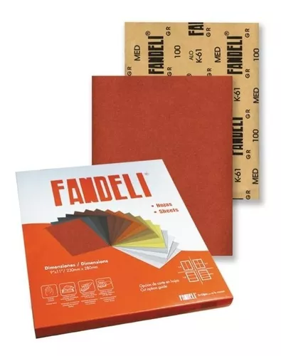 [FALMM] LIJA FANDELI MADERA K-61 PAIS MEDIANA (00086)