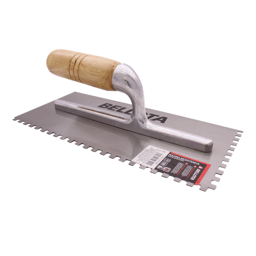 [BELLANDCMM] LLANA BELLOTA DIENTE CUADRADO MANGO MADERA (5876)