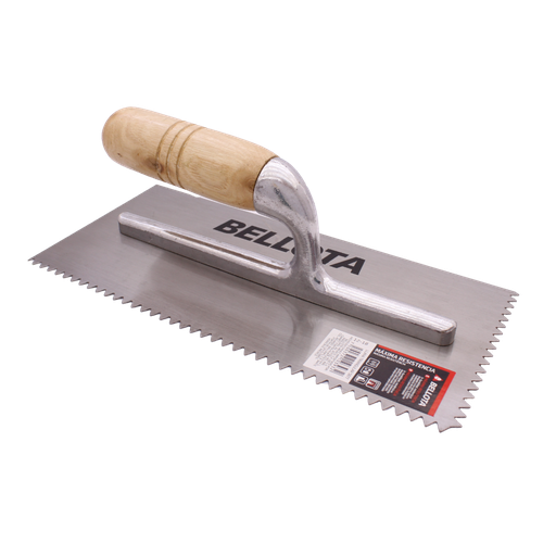 [BELLANDTMM] LLANA BELLOTA DIENTE TRIANGULAR MANGO MADERA (5877)