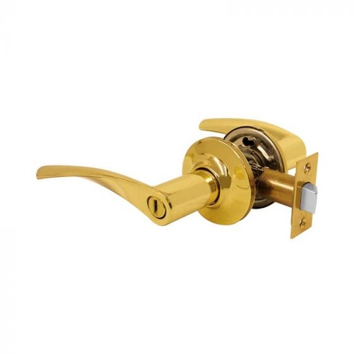 [YAMSELB] MANIJA YALE SEVILLA P/BAÑO LATÓN BRILLANTE (MX86081)