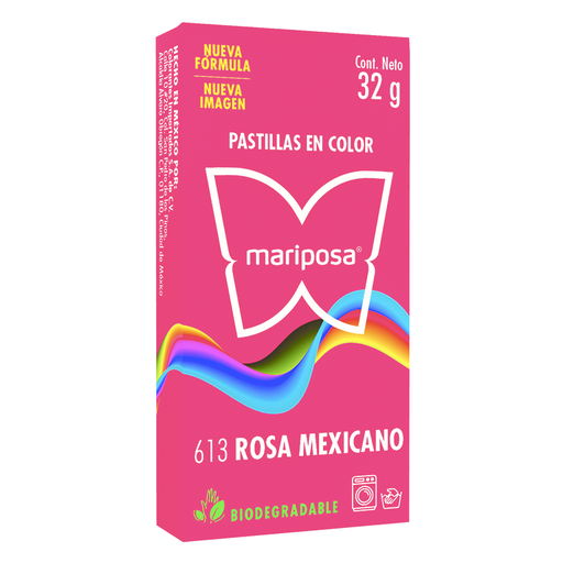 [MC613] MARIPOSA PASTILLA 613 ROSA MEXICANO 32GR (H)