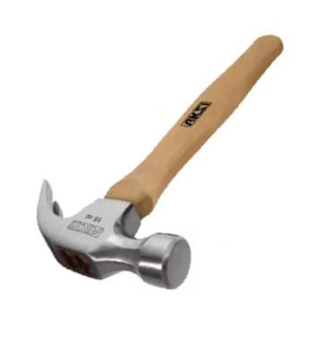 [AKZ-105001] AKSI MARTILLO MANGO MADERA UÑA CURVA 16OZ (105001)