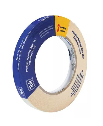 [TKM121-12X50] MASKING TUK 121 12MM x 50M (1/2")