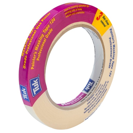 [TKM124-12X50] MASKING TUK 124 12MM x 50M (1/2")