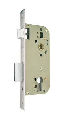 [PHCE86605] MECANISMO TESA 4030 NÍQUEL P/CERRADURA DE EMBUTIR DE PASADOR C/PICAPORTE S/MANIJA S/CILINDRO (MX86605)