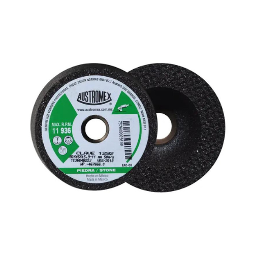 [AU231MCP1292] MINICOPA ABRASIVA AUSTROMEX P/PIEDRA 80MM P/B&D GRANO 36 (1292)(H)