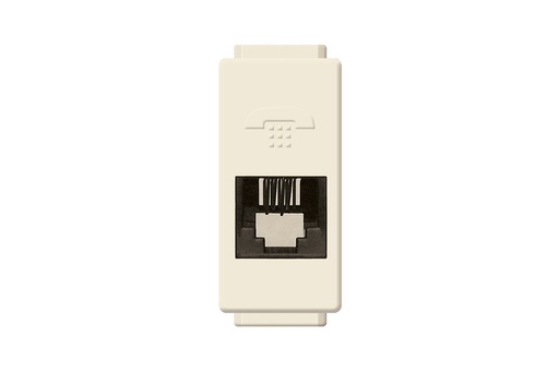 [BTMMTT4] BTICINO MODUS TOMA TELEFÓNICA 4 HILOS MARFIL (2082 /11) (E)
