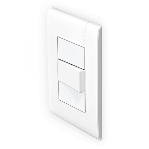 [BTMPL-E2003PTLA] MPRO BTICINO PLACA LUNA C/1 INTERRUPTOR 3 VÍAS (E2003PTLAL)