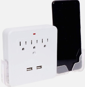 [IGOAM11] IGOTO MULTICONTACTO TRIPLE C/2 ENTRADAS USB S/CELULAR (AM11)(E)