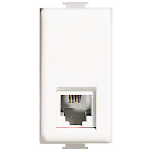 [BTQZ5958/11N] BTICINO MX TOMA TELEFÓNICA 4 HILOS 1 MÓDULO (QZ5958/11N) (E)