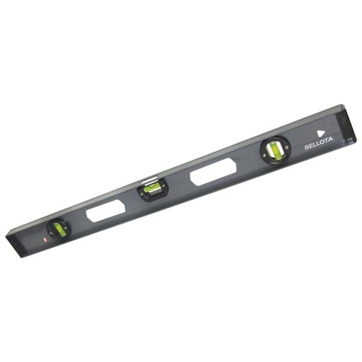 [BENAC36] NIVEL ALUMINIO BELLOTA REFORZADO 3 GOTAS 36" (50108-C36)